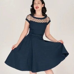 Tatyana Alika Circle Dress (NAVY)
